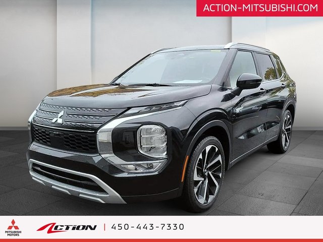 Mitsubishi Outlander PHEV SEL S-AWC Toit Pano Cuir Carplay GPS Android Auto 2024-0