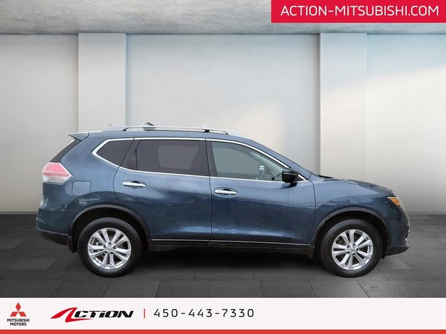 Nissan Rogue SV AWD Bas Kilo Cuir Toit Pano Mags 17 Po 2014-5