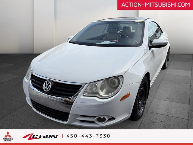 2009 Volkswagen Eos CONVERTIBLE TOIT DURE Comfortline NAVIGATION A/C-0