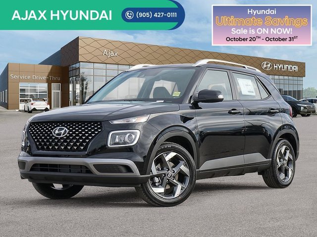 2025 Hyundai Venue Ultimate - Black interior-0