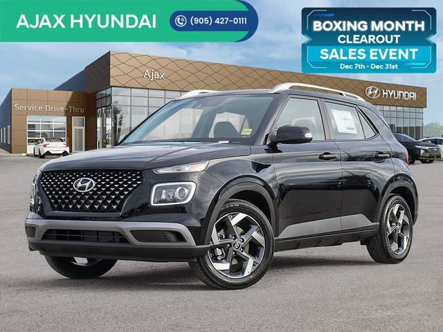 2026 Hyundai Venue Ultimate - Black interior-0