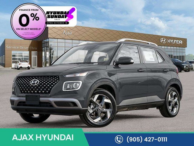 2026 Hyundai Venue Ultimate - Black interior-0