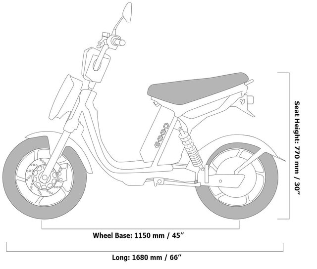 2022 SCOOTER LECTRIQUE EMMO URBAN T stock Maniac Moto in