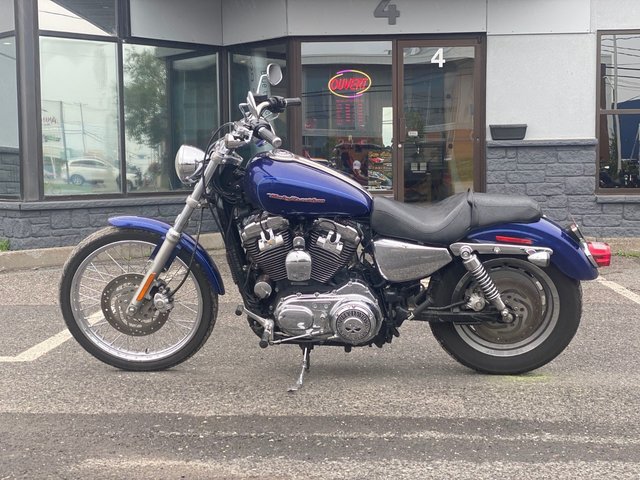 2007 harley sportster 883 blue outlet book