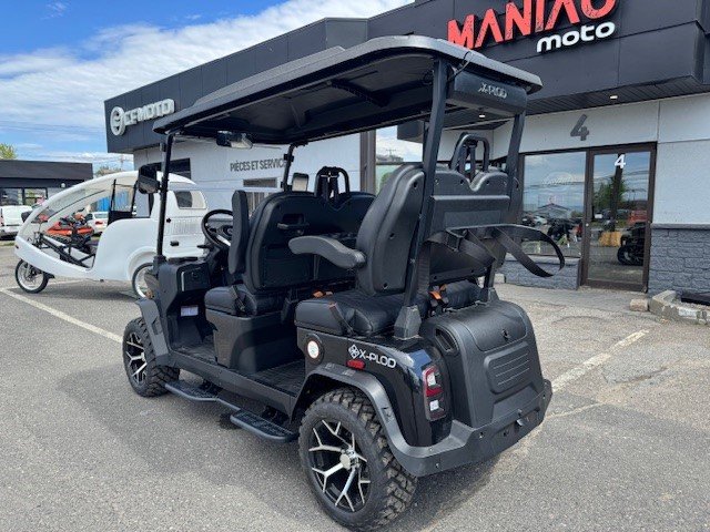 VOITURETTE DE GOLF X-PLOD MODELE XPLORER 4 100% ÉLECTRIQUE 2025-1