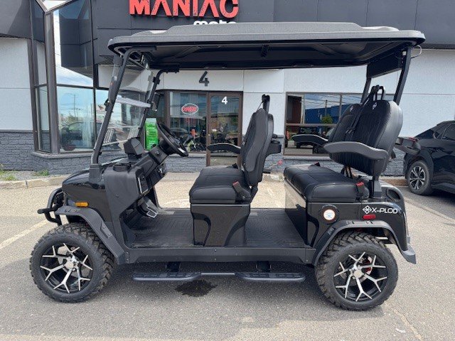 VOITURETTE DE GOLF X-PLOD MODELE XPLORER 4 100% ÉLECTRIQUE 2025-0