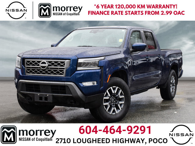 2023 Nissan Frontier CREW CAB SV 4x4  NISSAN CANADA CERTIFIED PRE OWNED-0