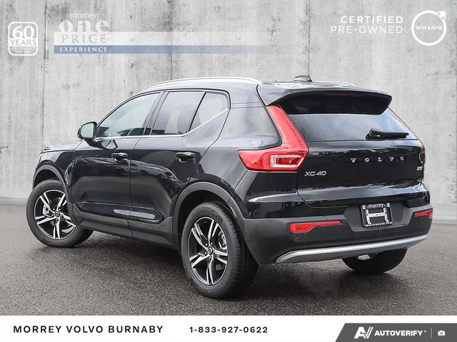 2025 Volvo XC40 Core • In Stock - AWD • BLACK on BLACK-4