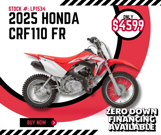 2024 Honda CRF110 FR