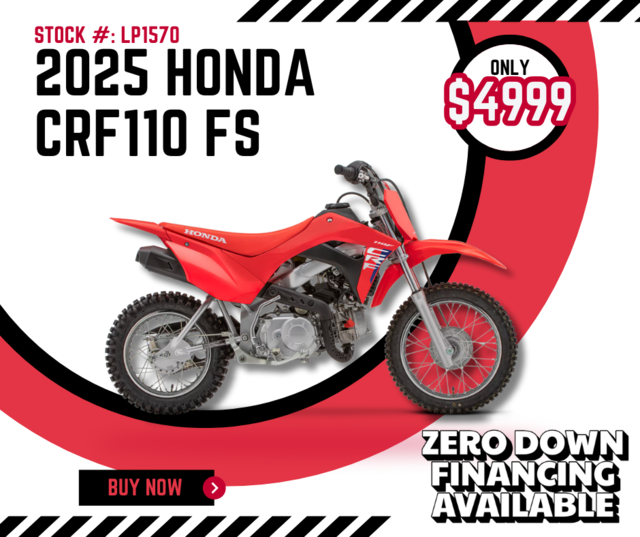 2025 Honda CRF110 FS