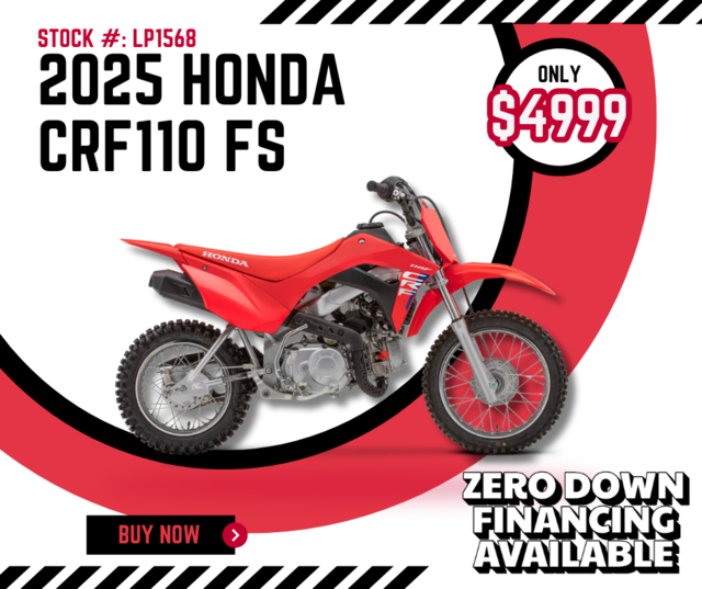 2025 Honda CRF110 FS