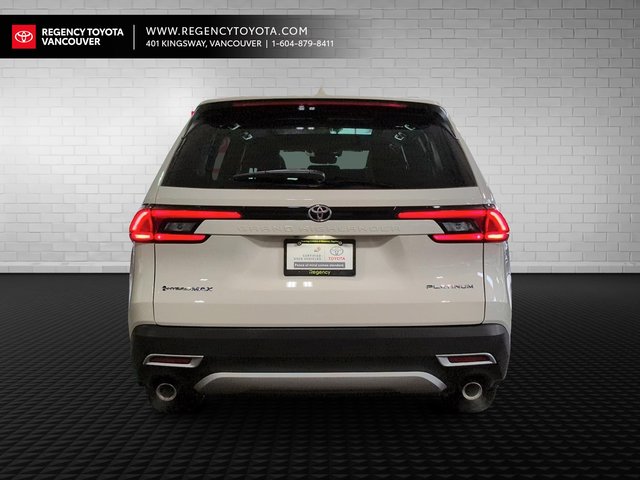 2024 Toyota Grand HighlanderHybrid Limited Hybrid Platinum-4