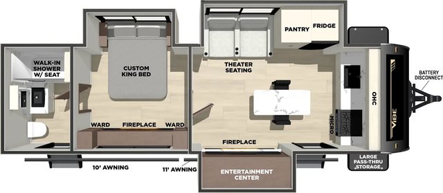 2026 Forest River VIBE 2500FIK