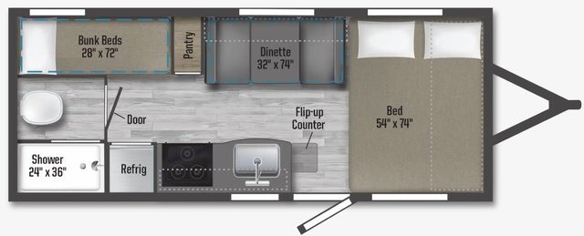 2026 Winnebago MICRO MINNIE 1800BH