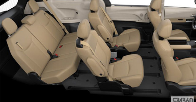 2023 TOYOTA Sienna Hybrid LIMITED AWD 7 PASSENGERS - Interior view - 2