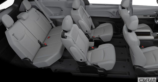 2024 TOYOTA Sienna Hybrid LIMITED AWD 7 PASSENGERS - Interior view - 2
