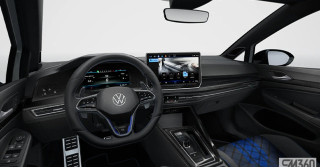 VOLKSWAGEN Golf R BLACK EDITION 4MOTION 2025 - Vue intérieure - 3