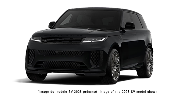 2026  Range Rover Sport MHEV SV Black