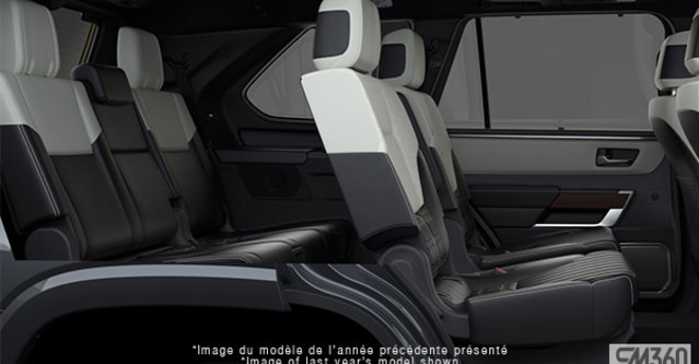 2026 TOYOTA Sequoia Hybrid CAPSTONE - Interior view - 2