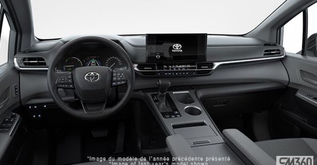 TOYOTA Sienna Hybride LE AWD 8 PASSAGERS 2026 - Vue intérieure - 3