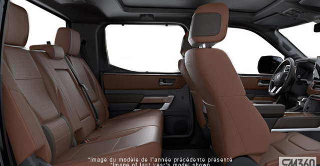 TOYOTA Tundra Hybride CREWMAX PLATINUM 2026 - Vue intrieure - 2