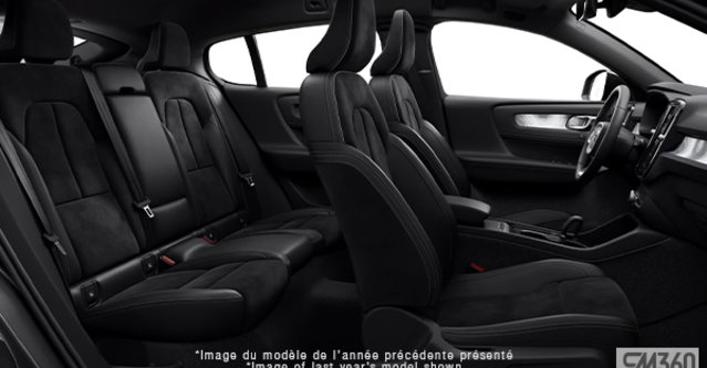 VOLVO EC40 TWIN ULTRA BLACK EDITION 2026 - Vue intérieure - 2