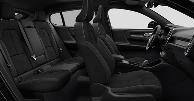 VOLVO EC40 TWIN ULTRA BLACK EDITION 2026 - Vue intérieure - 2