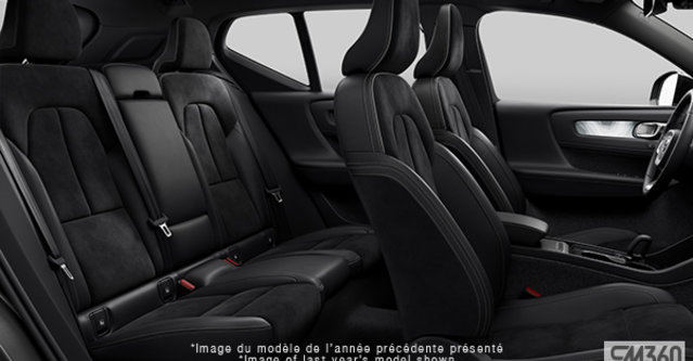 VOLVO EX40 TWIN ULTRA BLACK EDITION 2026 - Vue intérieure - 2
