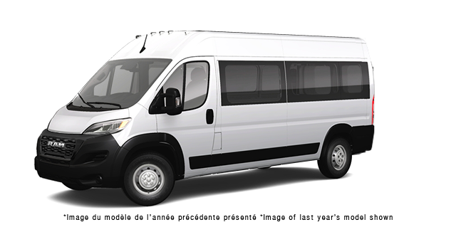 RAM Promaster 2500 Window Van EMPATTEMENT DE 159 PO, TOIT ÉLEVÉ 2027