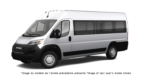 RAM Promaster 3500 Window Van EMPATTEMENT DE 159 PO, TOIT ÉLEVÉ 2027