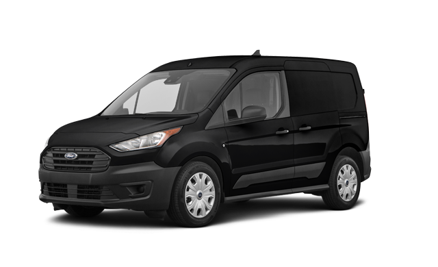 black ford transit connect