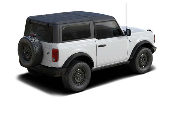black 2 door bronco