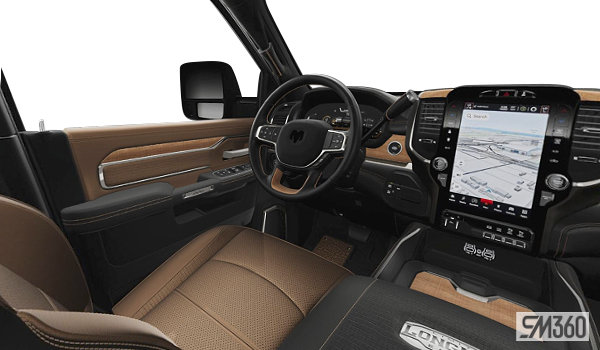 2024 RAM 3500 LIMITED LONGHORN - Interior view - 1