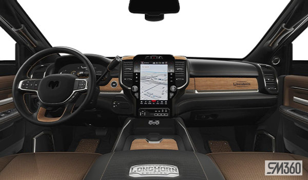 2024 RAM 3500 LIMITED LONGHORN - Interior view - 3