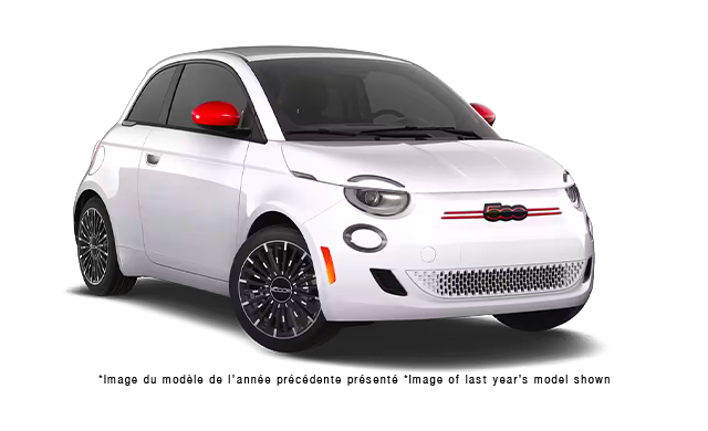 2025 Fiat 500e Red