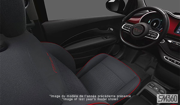 2025 Fiat 500e Red