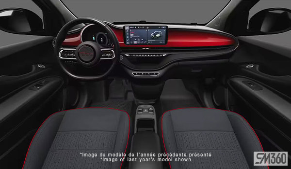 2025 Fiat 500e Red