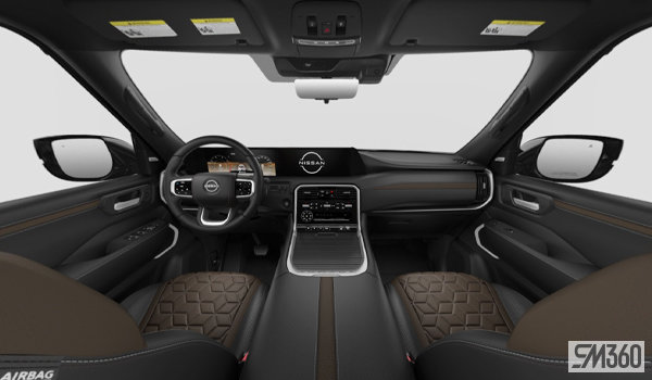 NISSAN ARMADA PLATINE RESERVE SIEGES CAPITAINE 2025 - Vue intrieure - 3