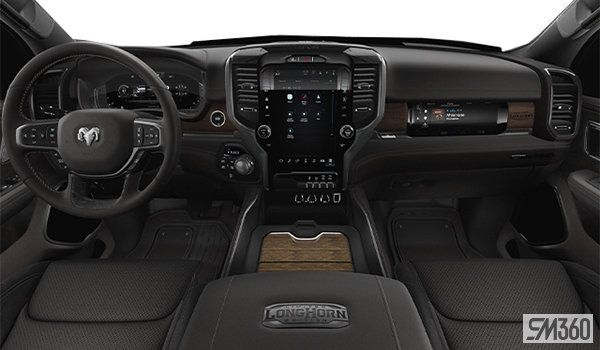 Housses De Siège En Cuir Canyon Brown Pour Dodge Ram 2009-2018 (Longhorn/Laramie) - Compatible Chauffage
