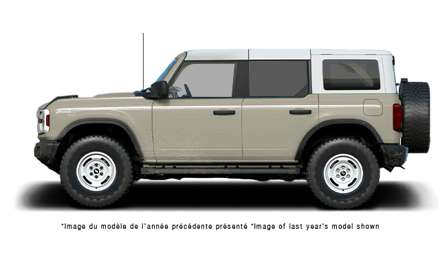 2026 Ford Bronco 4 doors Heritage Edition