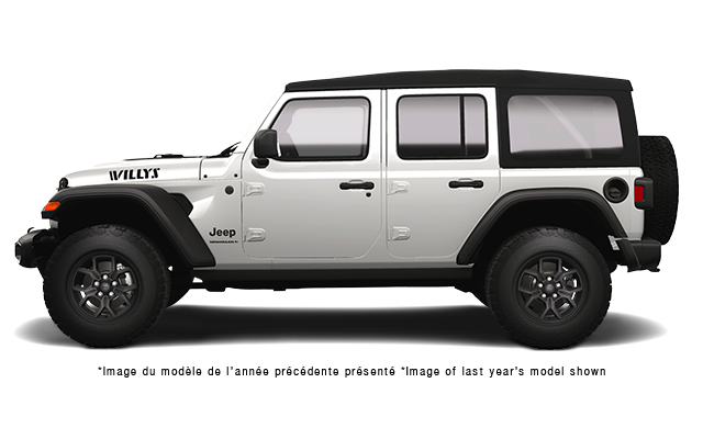 Jeep Wrangler 4 portes Willys 2026