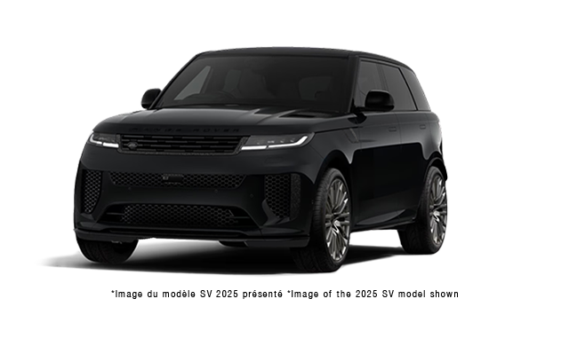 2026  Range Rover Sport MHEV SV Black