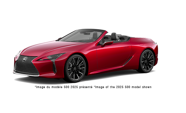 2026 Lexus LC 500 Convertible Bespoke Package