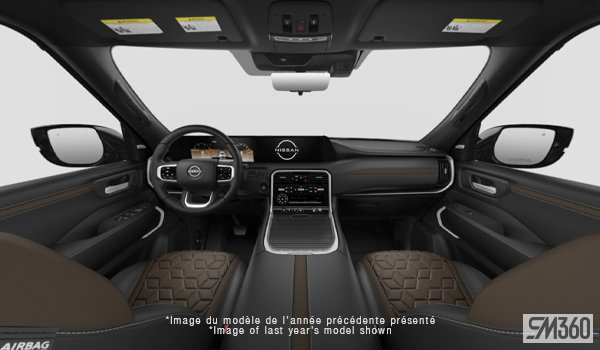 2026 Nissan Armada Platinum Reserve Captain's Chairs