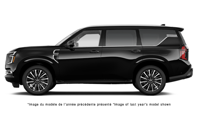 2027 Nissan Armada Platinum Reserve Captain's Chairs