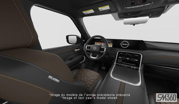 2027 Nissan Armada Platinum Reserve Captain's Chairs