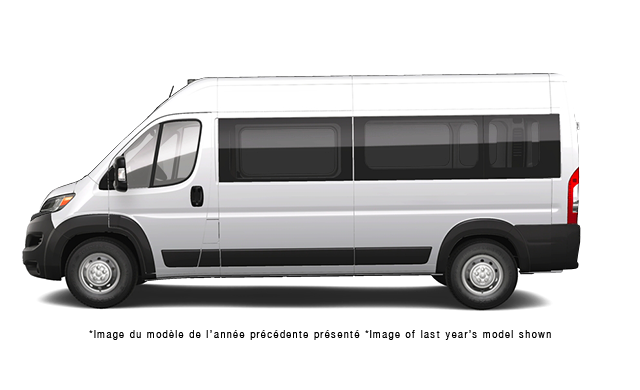 RAM Promaster 2500 Window Van EMPATTEMENT DE 159 PO - Vue extérieure -  TOIT ÉLEVÉ 2027
