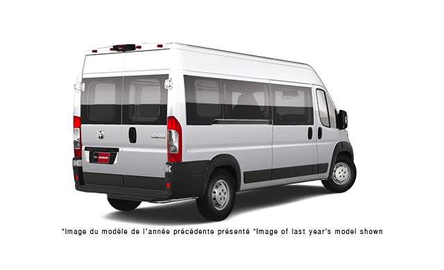 RAM Promaster 2500 Window Van EMPATTEMENT DE 159 PO - Vue extérieure -  TOIT ÉLEVÉ 2027