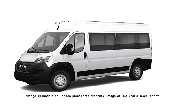 RAM Promaster 2500 Window Van EMPATTEMENT DE 159 PO - Vue extérieure -  TOIT ÉLEVÉ 2027