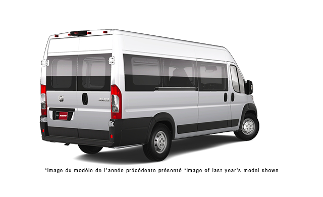 RAM Promaster 3500 Window Van EMPATTEMENT DE 159 PO - Vue extérieure -  TOIT ÉLEVÉ 2027
